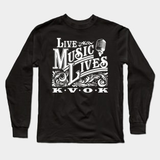 LIVE MUSIC LIVES TEE Long Sleeve T-Shirt